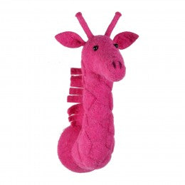 Colour Drench Giraffe Head Mini - Orange pre order