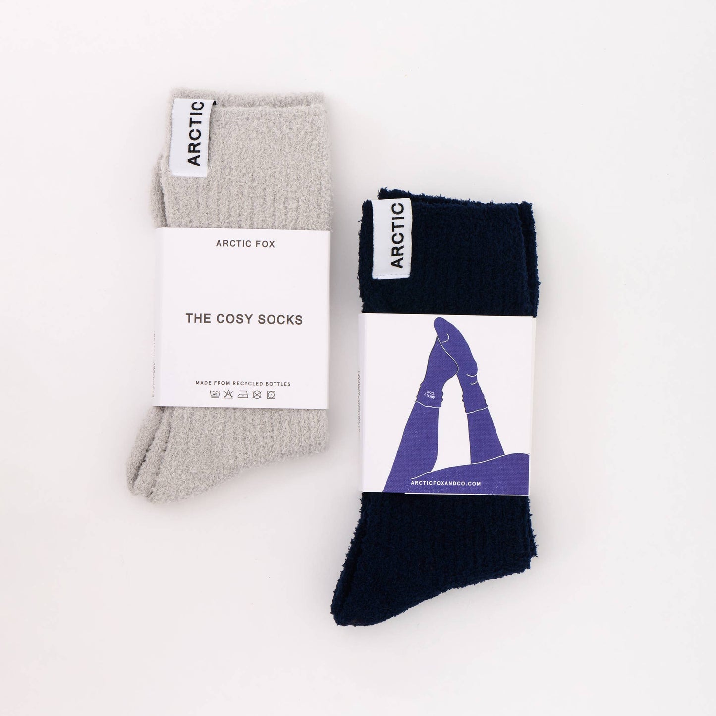 Cosy Socks - 100% Recycled - Beige - AW25