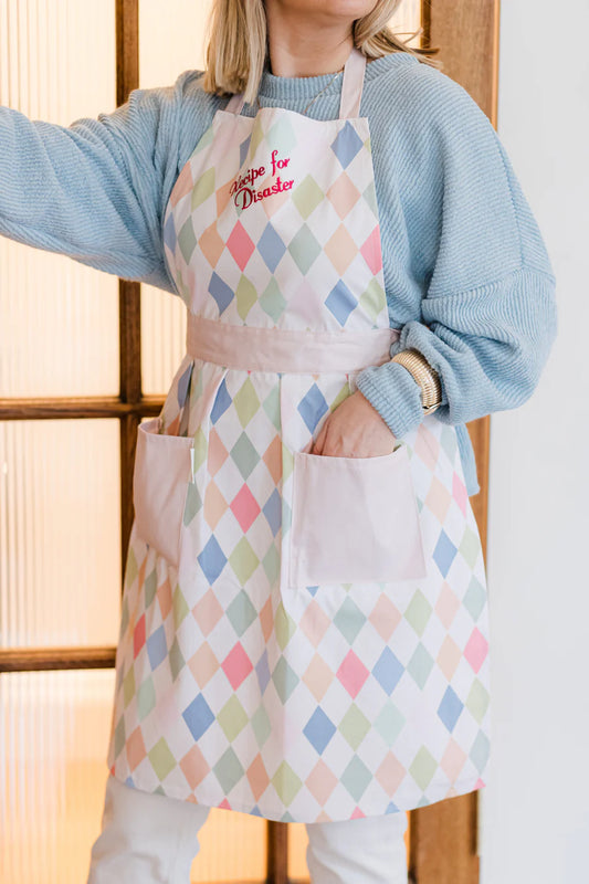 YVONNE ELLEN HARLEQUIN APRON
