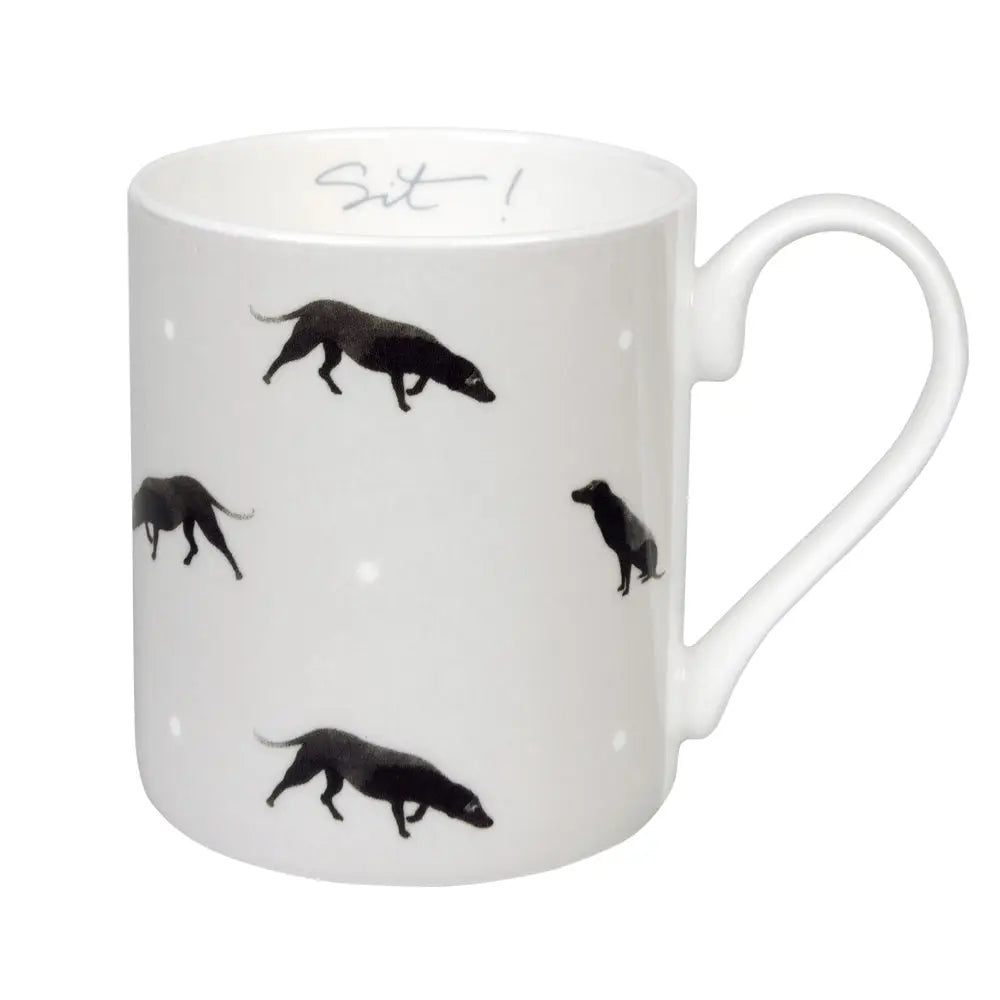 Sit Labrador Coloured Mug