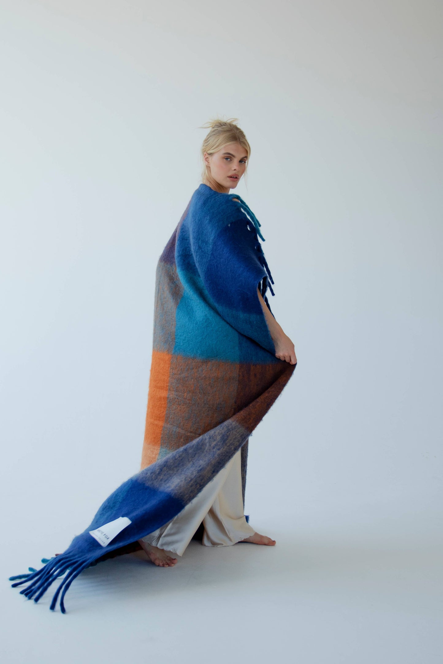 The Reykjavik Throw - 100% Recycled - Tokyo Lights - AW24