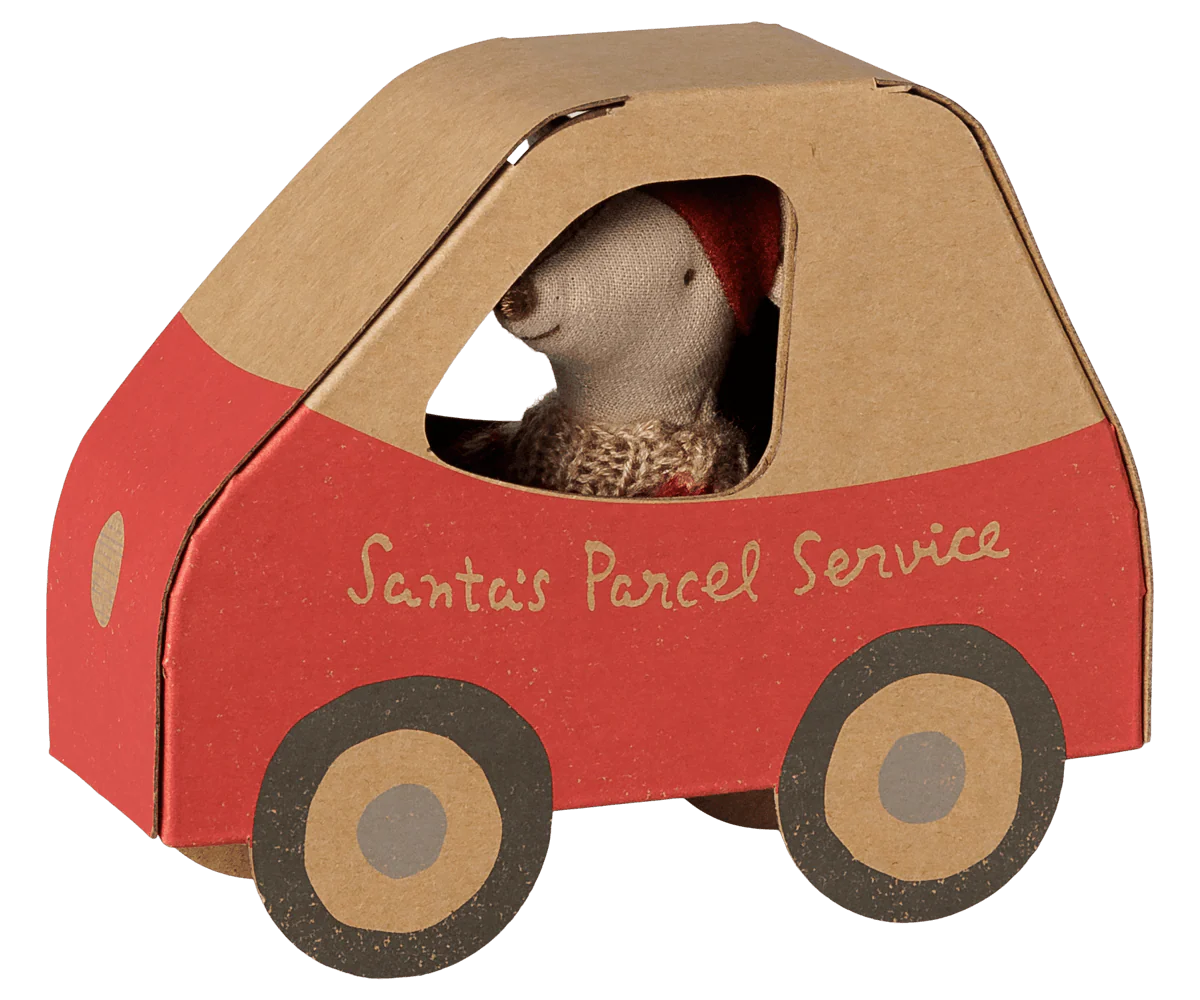 PRE-ORDER Maileg Autumn sister car Winter 2026