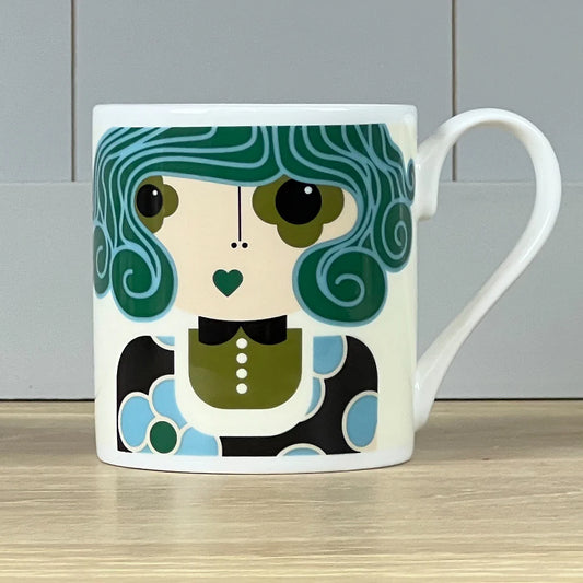 DEE DEE TEAL MUG