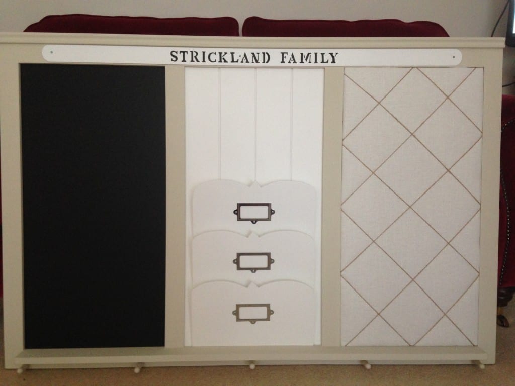 Olive Notice Board - Made In York-  waiting  list