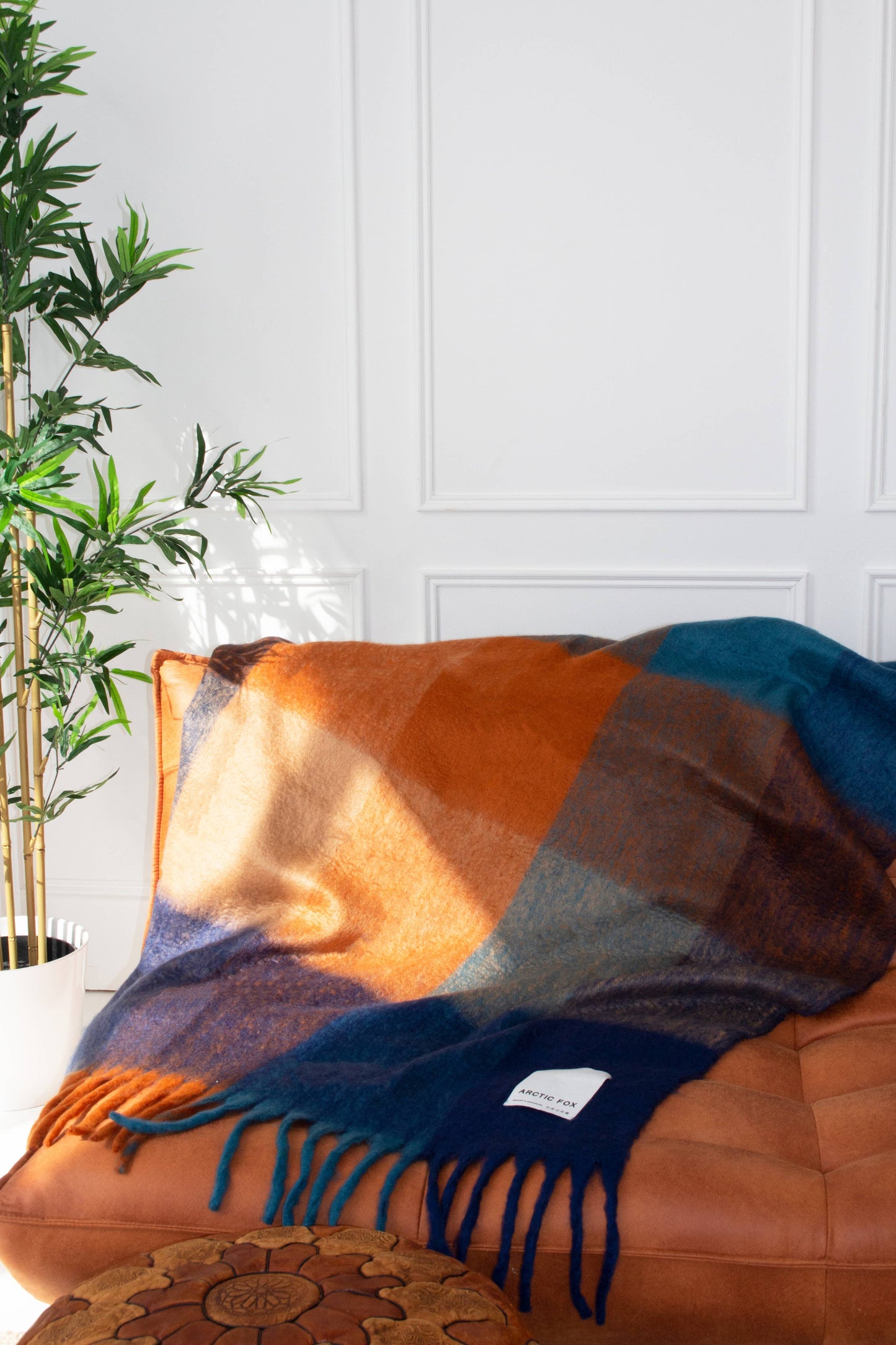 The Reykjavik Throw - 100% Recycled - Tokyo Lights - AW24
