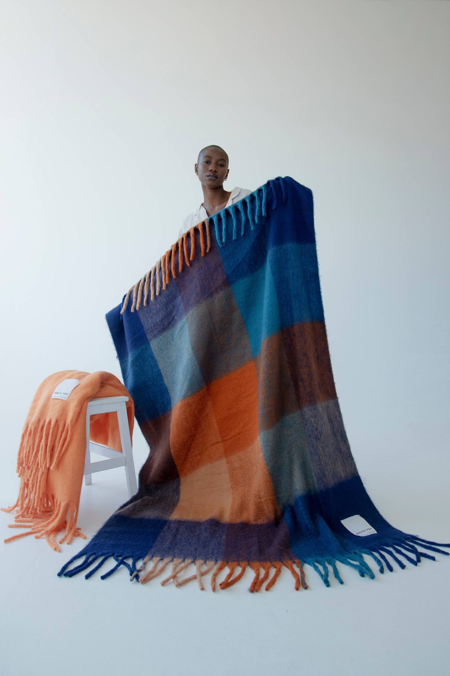 The Reykjavik Throw - 100% Recycled - Tokyo Lights - AW24