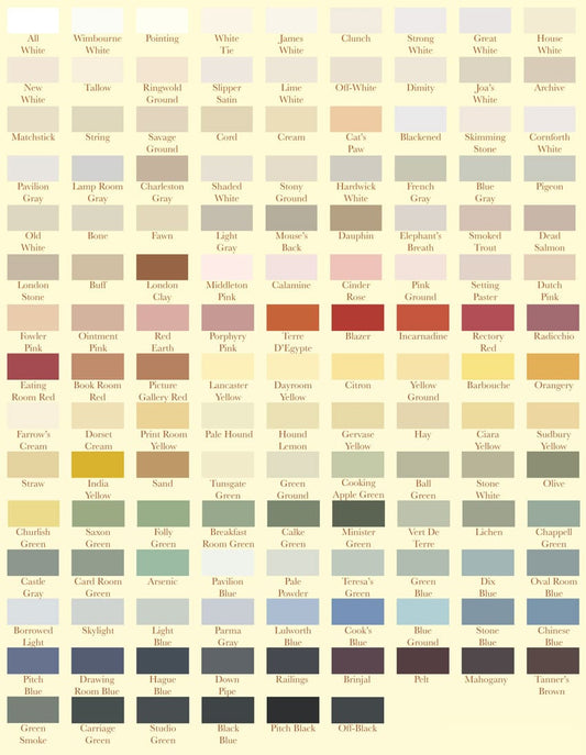 Farrow & Ball Full paint range 2.5 L