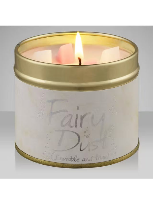 Lily-flame Fairy Dust Scented Tin Candle, 230g