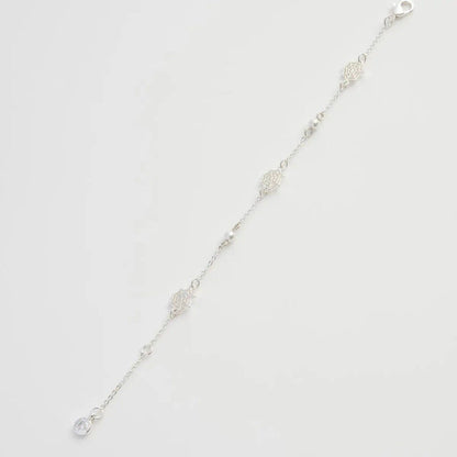 Fable Cobweb Silver Bracelet