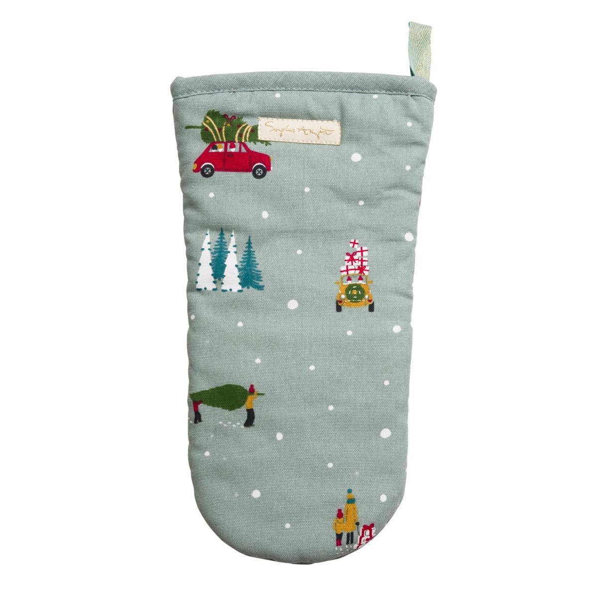 Home for Christmas Oven Mitt