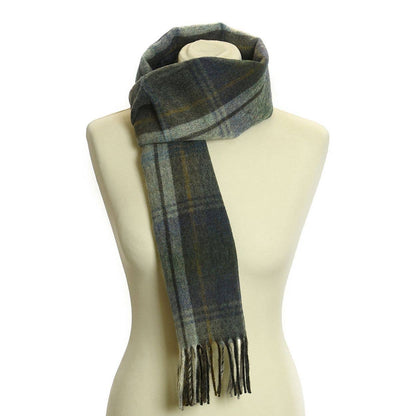 Lambswool Country Check Scarf