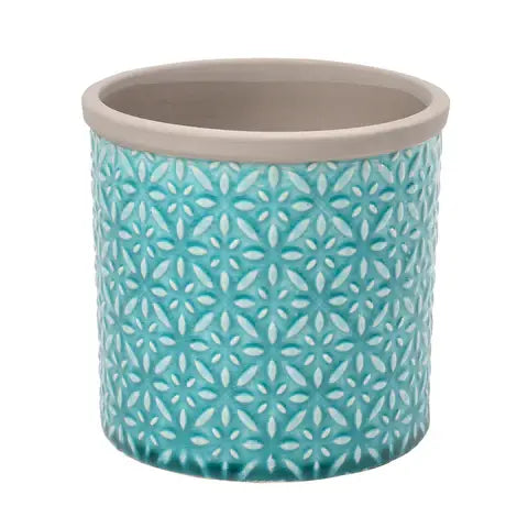 Glazed Pot - Tuscany Small Blue