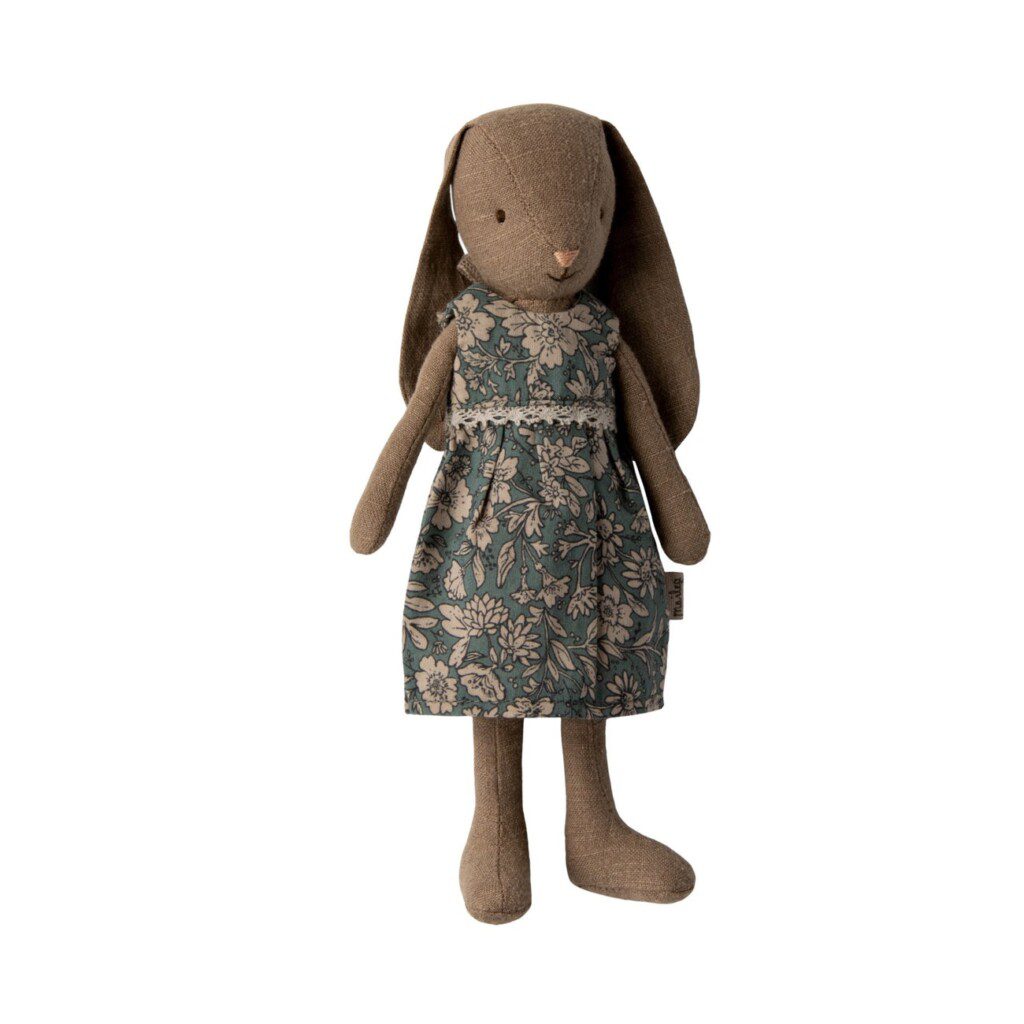 Maileg Bunny Size 1, Brown - Dress