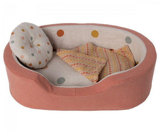 Dog basket - Coral