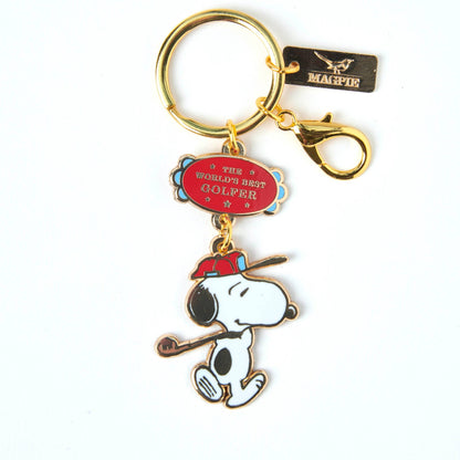 Peanuts World's Best Keyring Golfer
