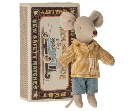 Big brother mouse in matchbox