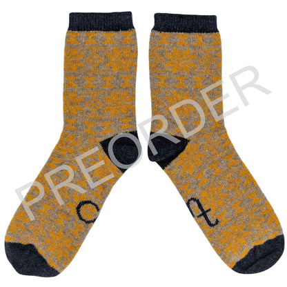 PREORDER - Women's Lambswool Ankle Socks