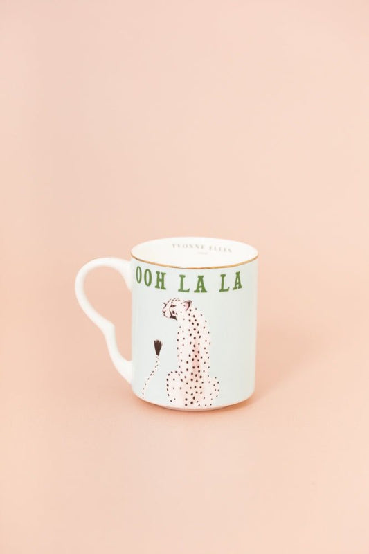 YVONNE ELLEN OOH LA LA MUG (SMALL)