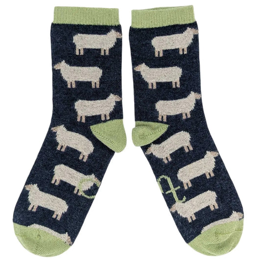 Men's Lambswool Ankle Socks