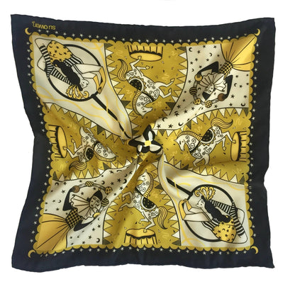 Night Circus Eco Unisex Pocket Square/Neckerchief