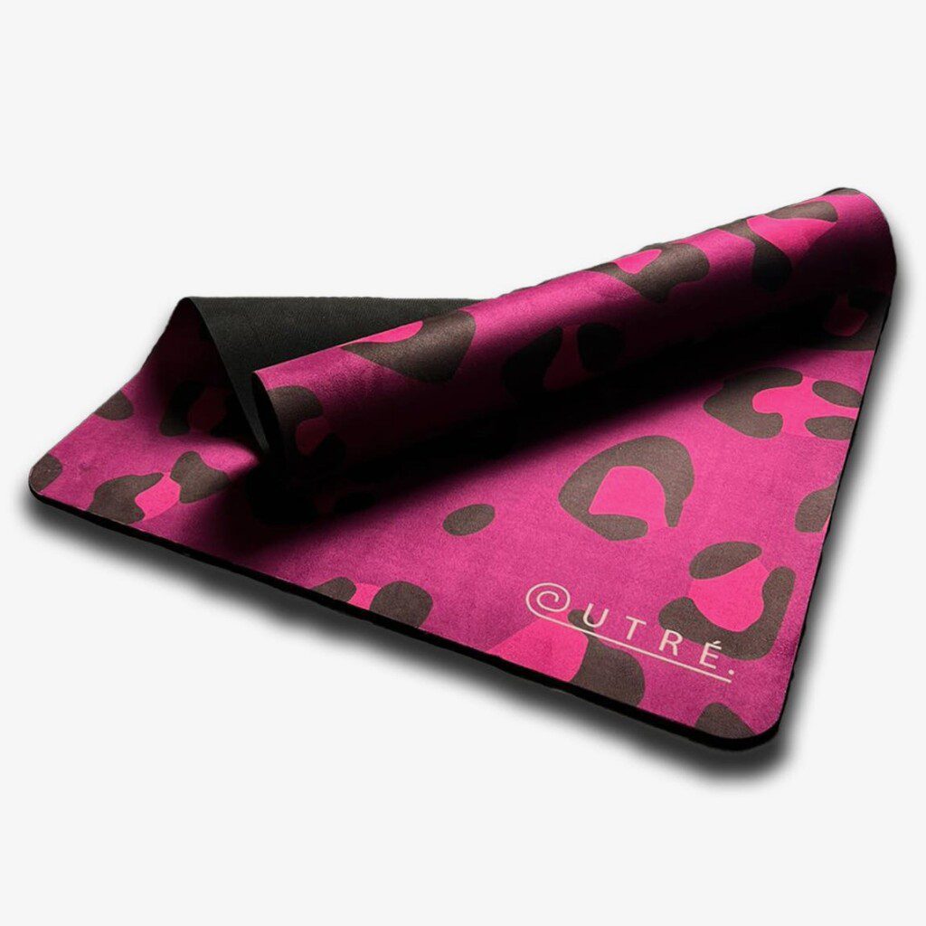 Fuchsia Pilates Mat & Strap