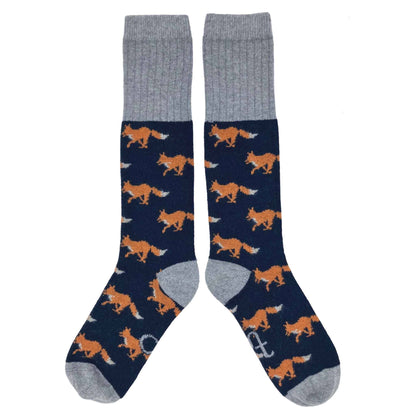 Men's Lambswool Boot / Long Socks