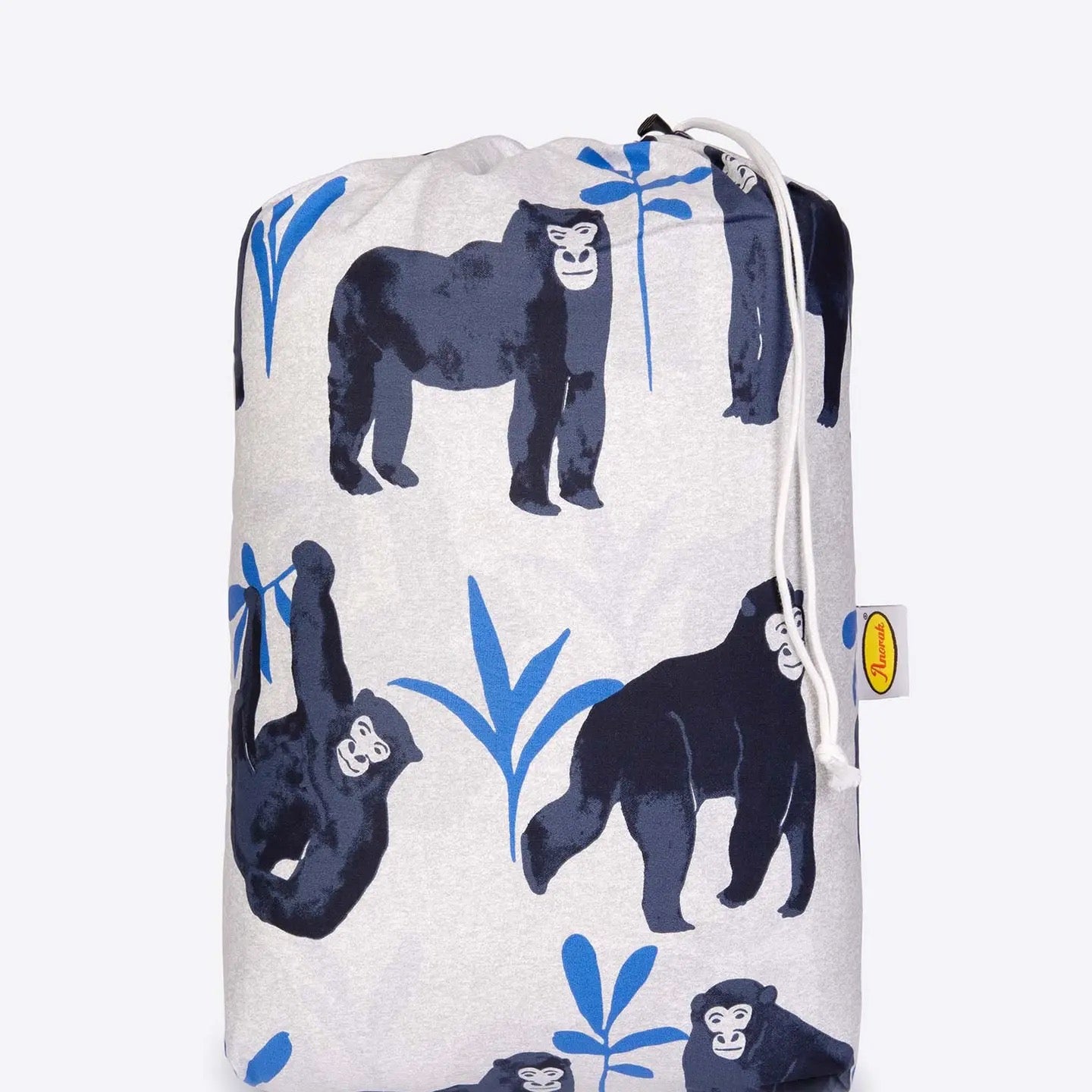 Gorillas Organic Cotton Sleeping Bag (Blue)