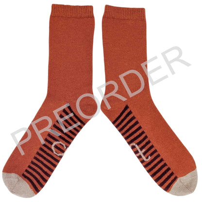 PREORDER - Men's Lambswool Ankle Socks