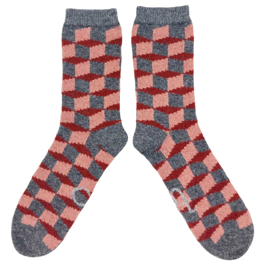 Men's Lambswool Ankle Socks