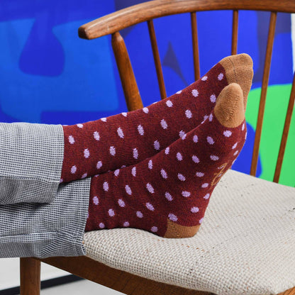 Men's Lambswool Ankle Socks