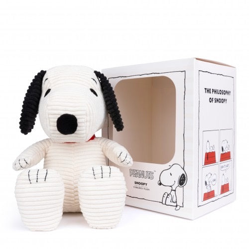 Snoopy ECO Corduroy Cream in Giftbox - 27cm - 11"