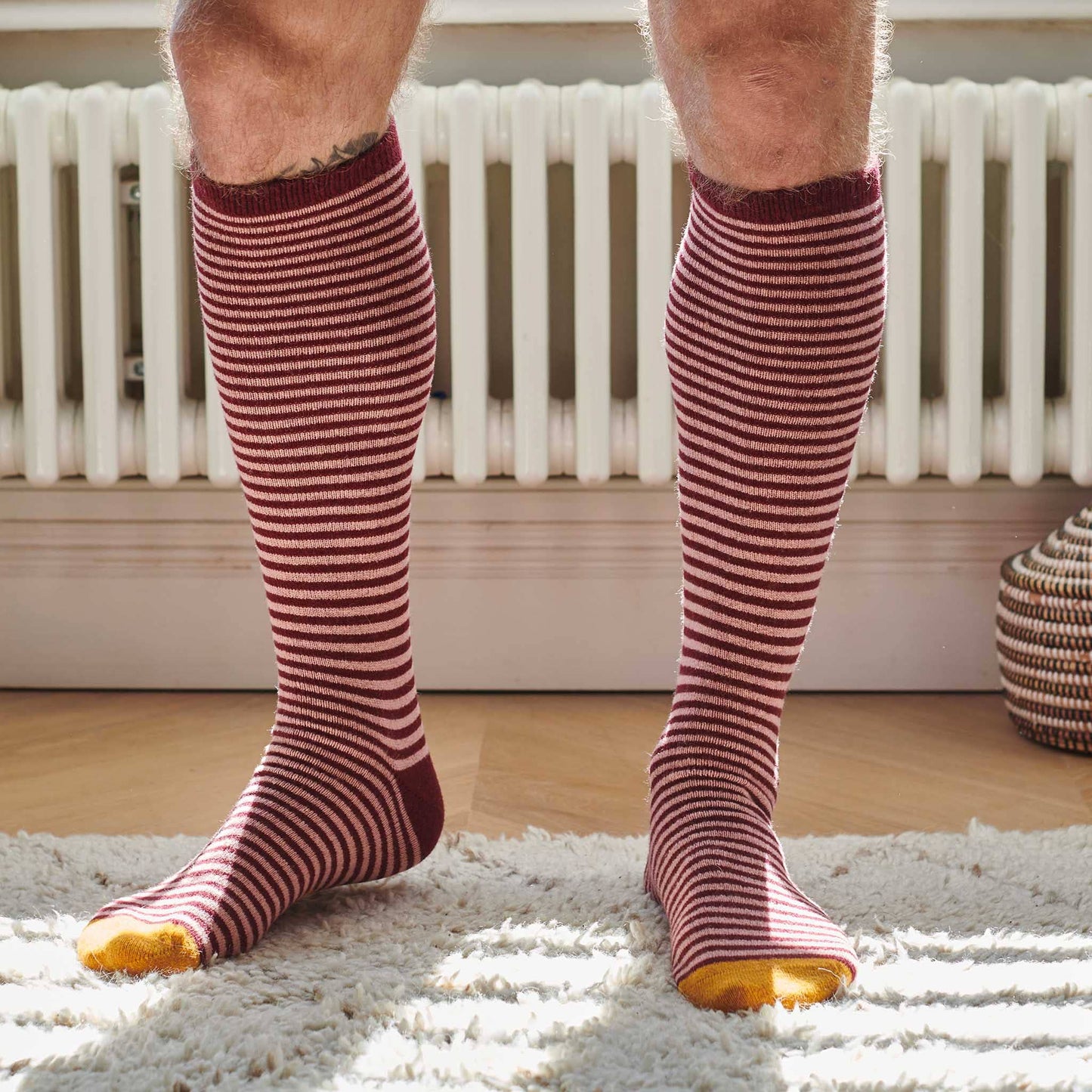 Men's Lambswool Boot / Long Socks
