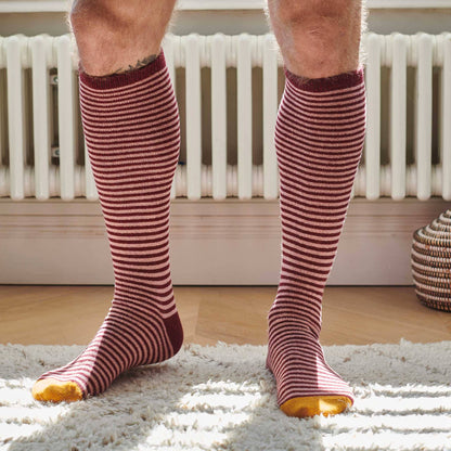 Men's Lambswool Boot / Long Socks