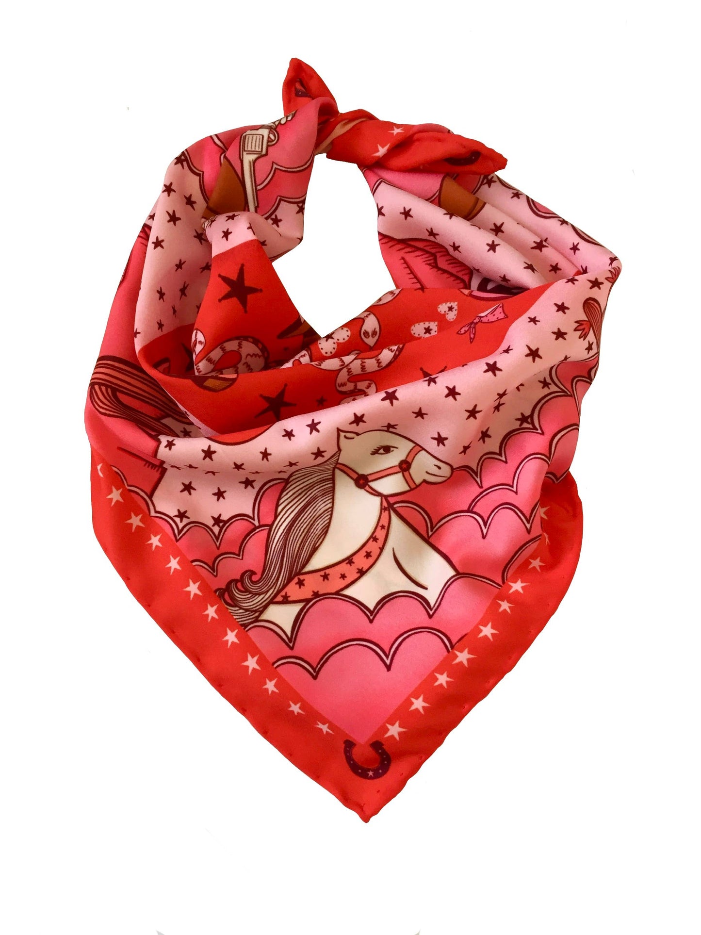 Cowgirl Unisex Eco Pocket Square/Neckerchief