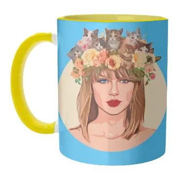 Mugs 'kitten Crown' By Dolly Wolfe