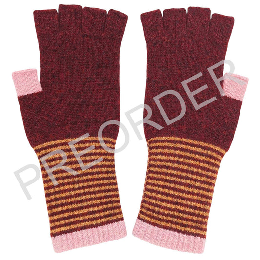 PREORDER - Women's Lambswool Fingerless Gloves