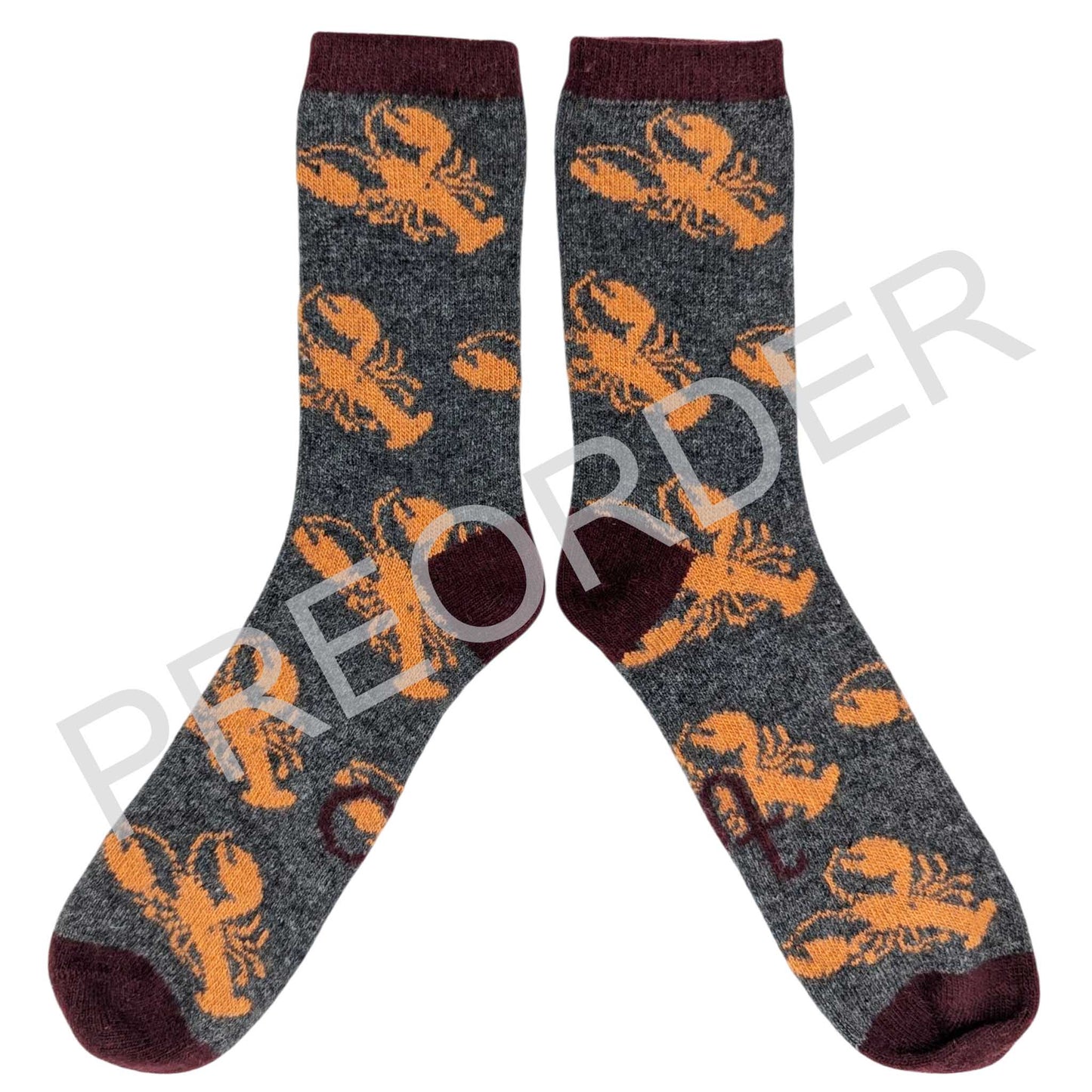 PREORDER - Men's Lambswool Ankle Socks