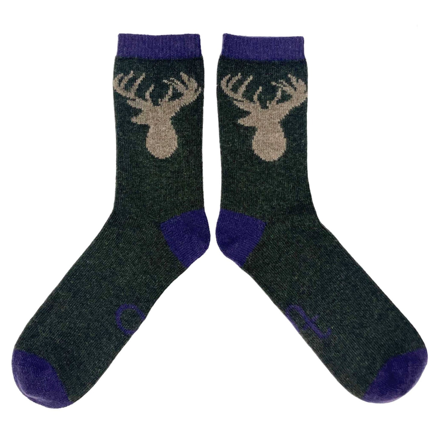 Men's Lambswool Ankle Socks