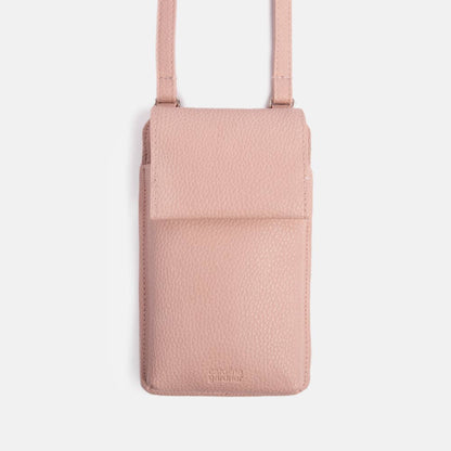Pink PU Phone Bag