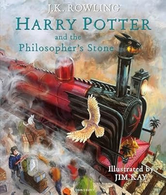 HARRY POTTER AND THE PHILOSOPHERS STONE (HB ILLUSTRATED)