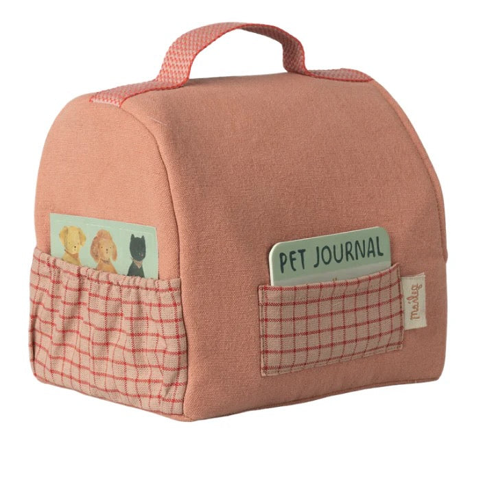 Maileg Pet Carrier Coral SS26 NEW