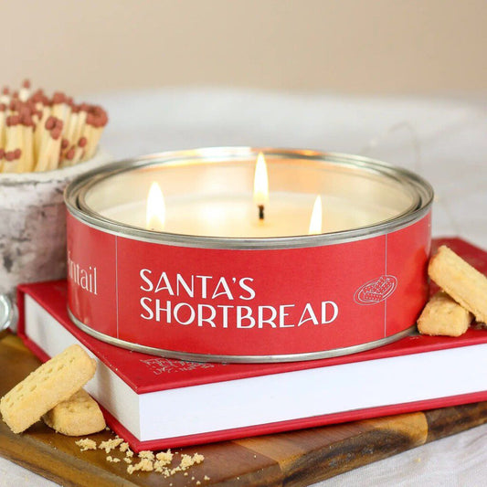 Santa's Shortbread Triple Wick Candle