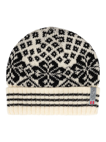 Selbu knitted beanie (261)Red 100% wool