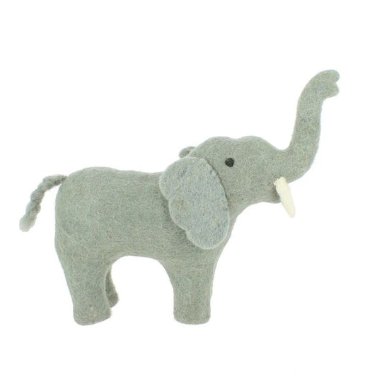 Felt Elephant Standing Shelf Decoration