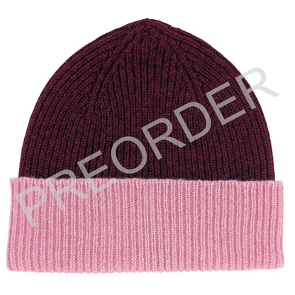 PREORDER - Unisex Lambswool Beanie RED