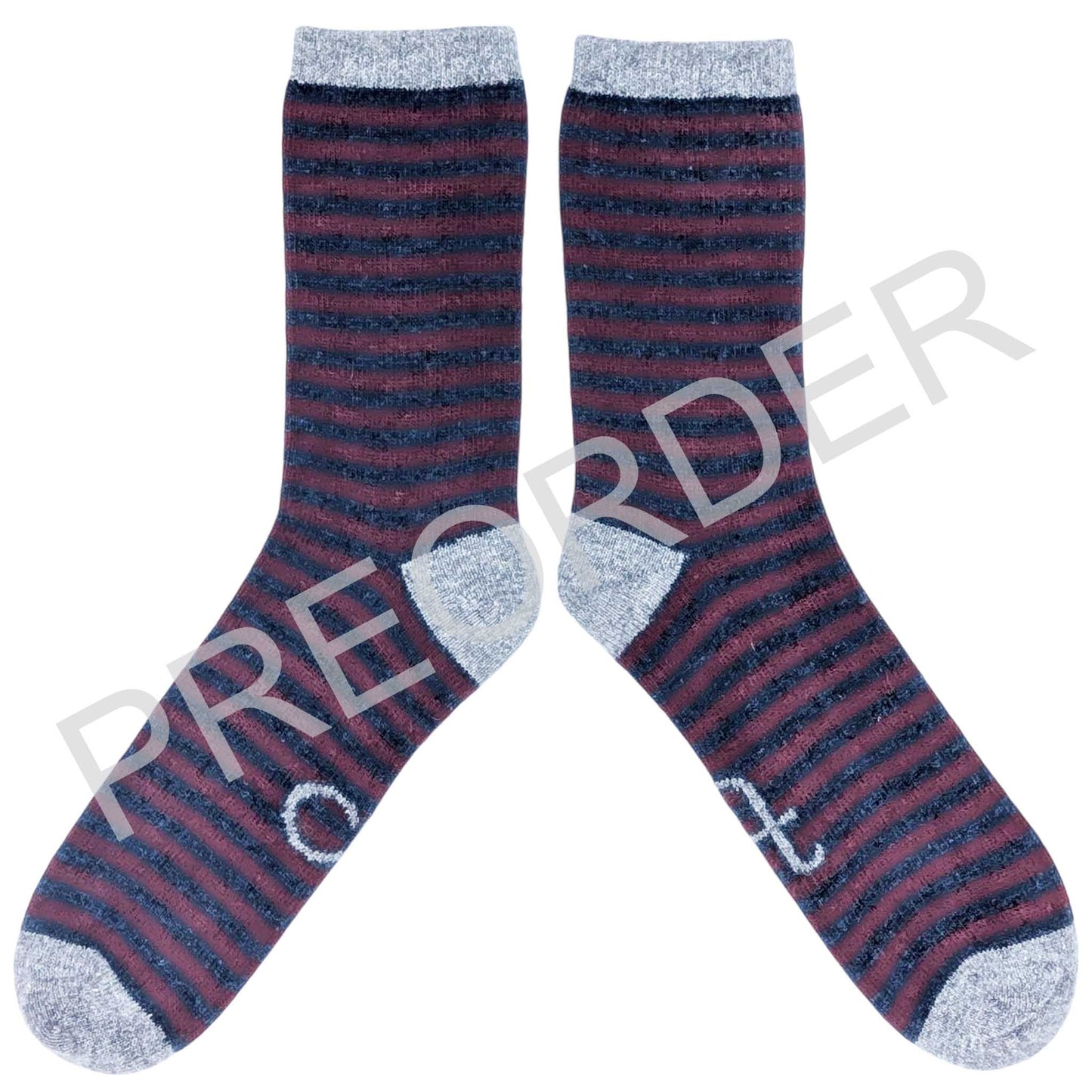 PREORDER - Men's Lambswool Ankle Socks