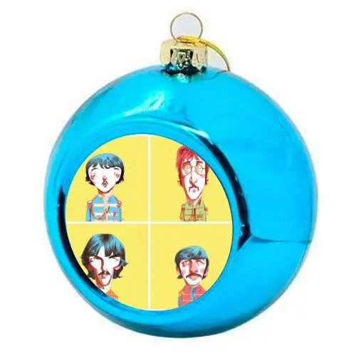 Christmas Baubles 'the Beatles 01'