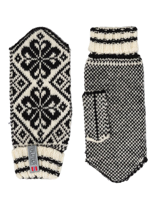 Selbu knitted mitten (262)Black100% wool