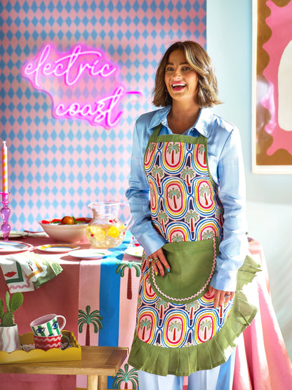 Electric Coast Palm Tree Apron