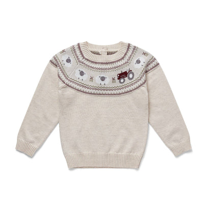 Organic Cotton Sheep Jumper